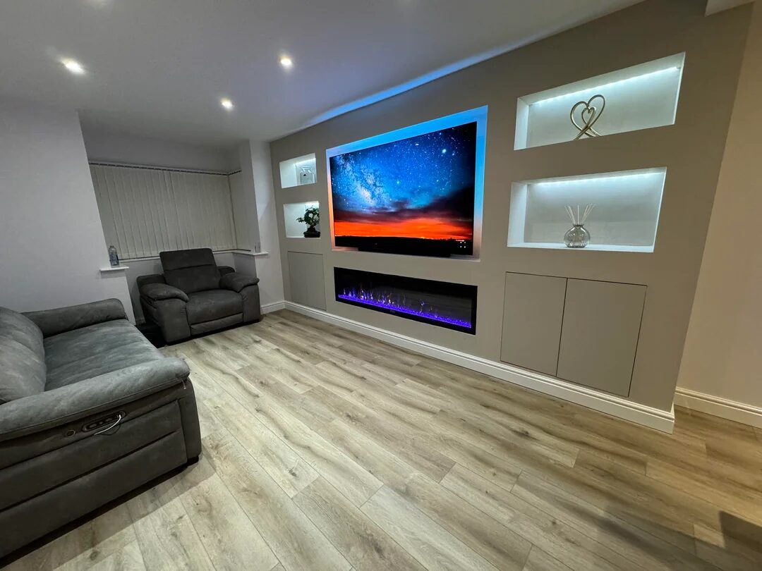 DIY Media Wall with Electric Fireplace Step-by-Step Overview, Materials, and Pro Tips